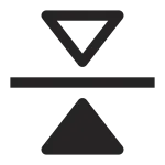 Reflect Vertical SVG Icon